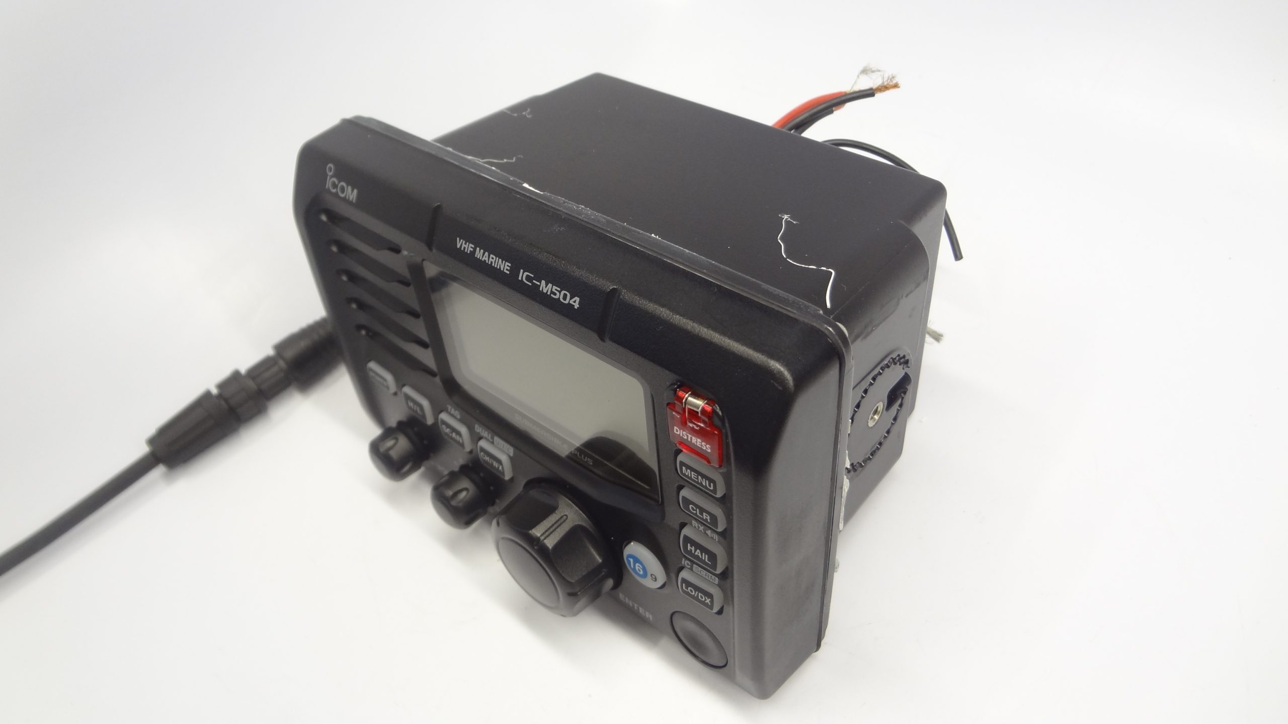 ICM504 Submersible Marine Fixed Mount VHF Radio Transceiver Unit