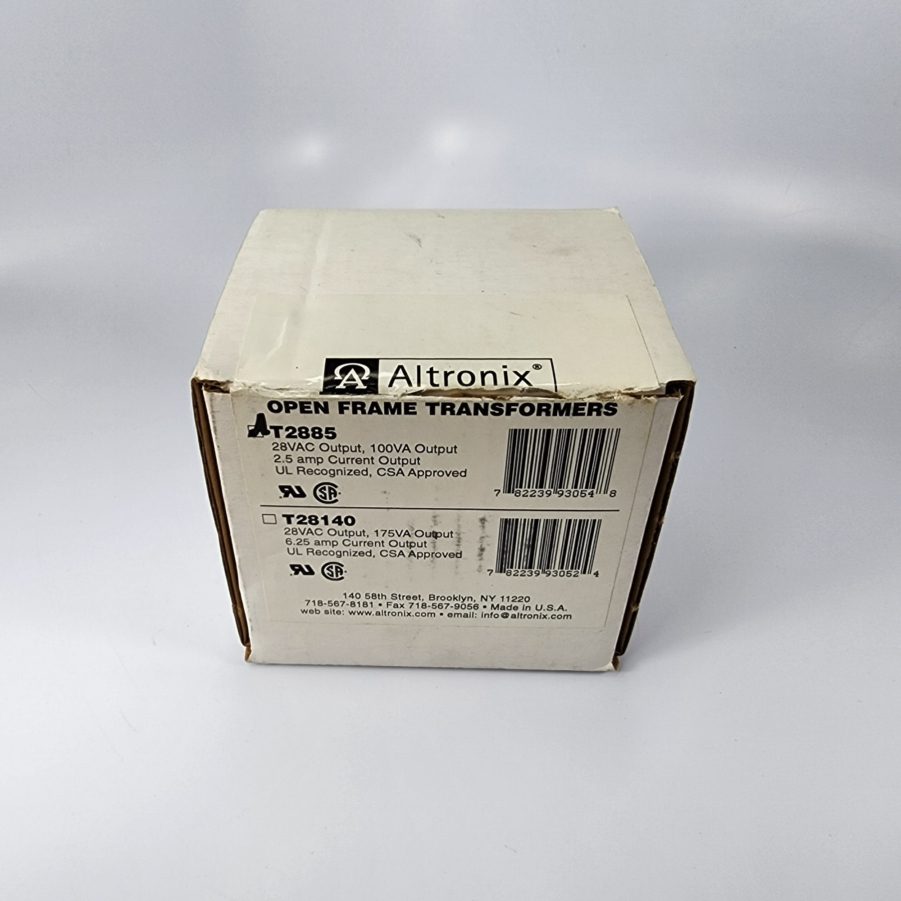 Altronix T2885 2.5A 28VAC 100VA Output Open Frame Transformer - Image 8