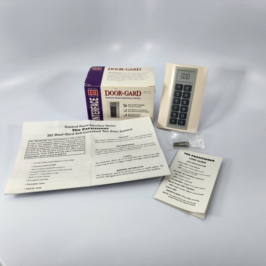 Lecteur à Badges IEI Door-Gard SS-CR500W - Neuf Avec 50 Cartes