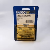 Sea-Dog Line Stainless Screw Mount Courtesy Light-Clear 401250-1 - New Old Stock