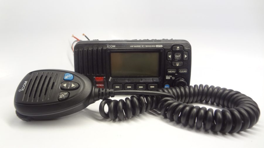 Icom IC-M424G Marine VHF Radio Transceiver Unit w/ HM-205B Mic*