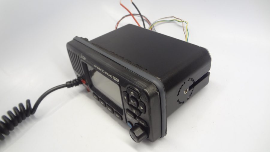 Icom IC-M424G Marine VHF Radio Transceiver Unit w/ HM-205B Mic* - Image 4