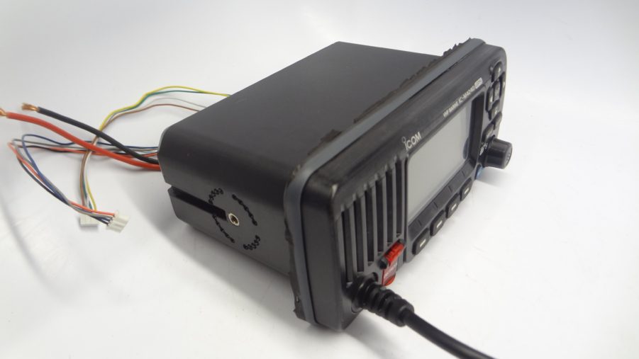 Icom IC-M424G Marine VHF Radio Transceiver Unit w/ HM-205B Mic* - Image 8