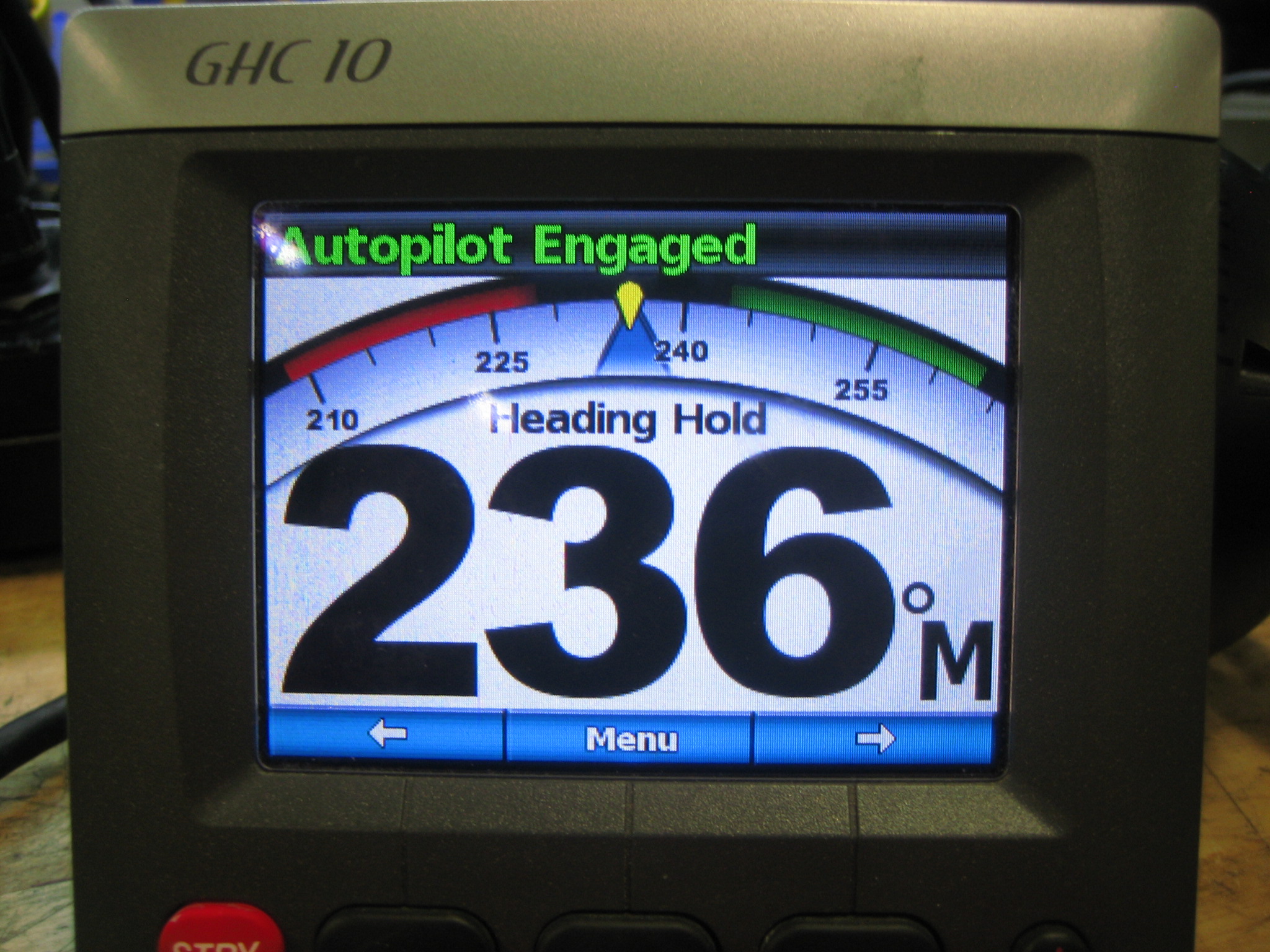 GarminBoat Autopilot Compass Ball/GHP 10 CCU/Tested Good Cond010