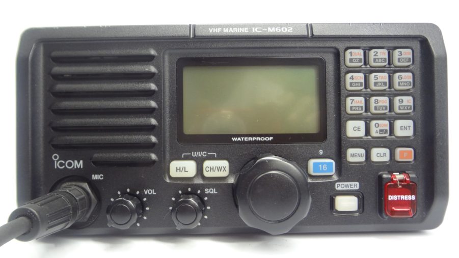 Icom IC-M602 VHF Submersible Marine Radio Transceiver w/ Rebuilt Hand Mic! - Image 2