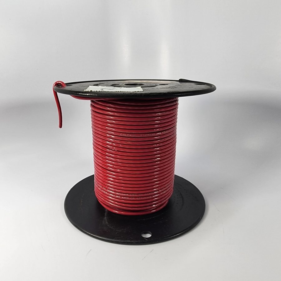 Colonial Wire & Cable Red 12AWG Stranded Copper Wire E148891-J - 150ft Spool - Image 7