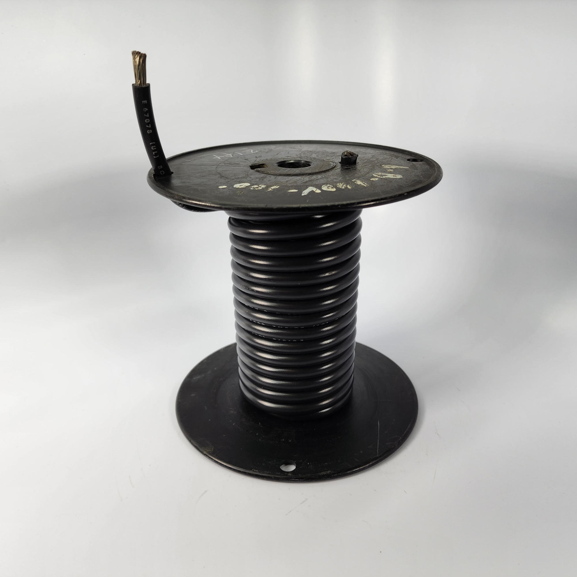 Black E67078 6AWG Tinned Copper 600V Boat Cable BC5W2 20ft Spool