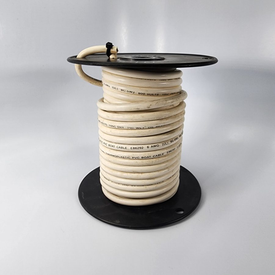 Berkshire E86292 - White 6AWG Tinned Copper PVC 600V Boat Cable BC-5W2 - 50ft - Image 4