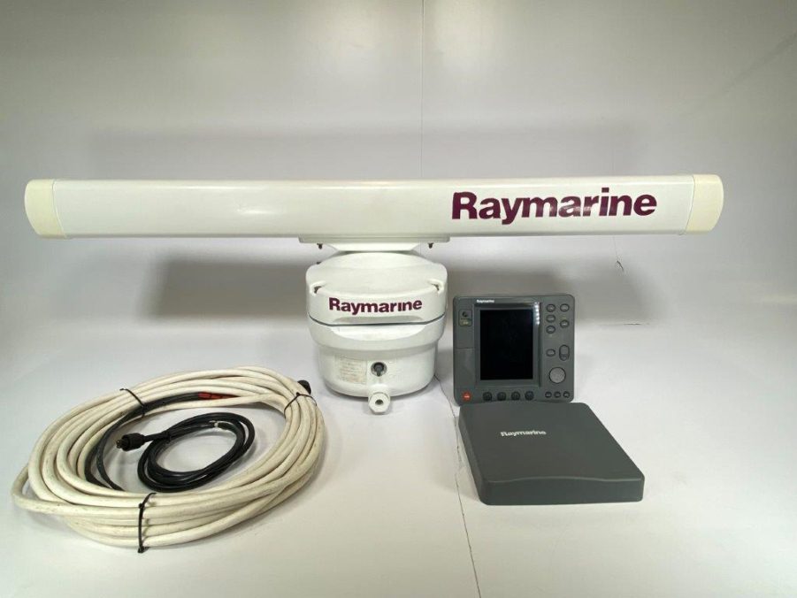 Raymarine RL70C M92654 4KW REBUILT LCD Pathfinder w/ Radar LOW HOURS Package
