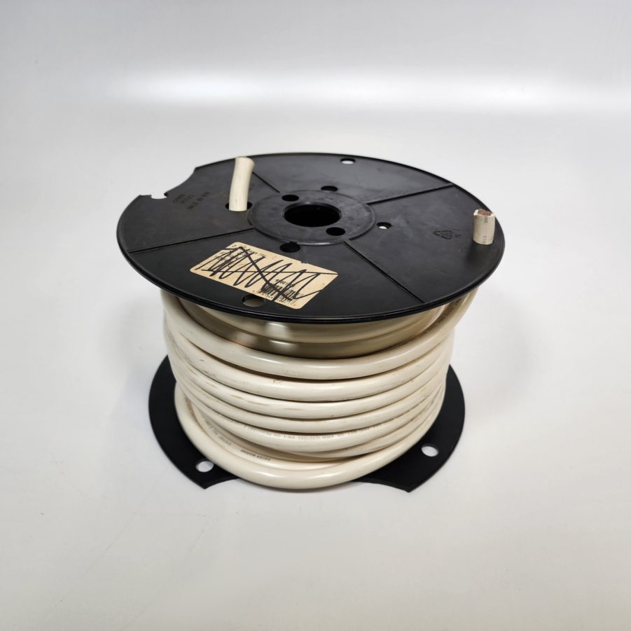 Pacer Marine White E157097 Single Conductor Boat Cable 2AWG 600V BC-5W2 - 90ft Spool