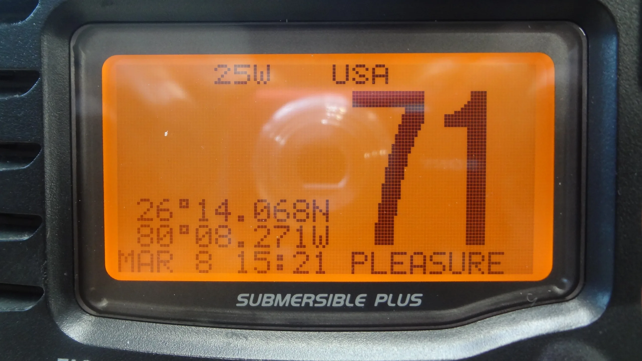 ICM504 Submersible Marine Fixed Mount VHF Radio Transceiver Unit