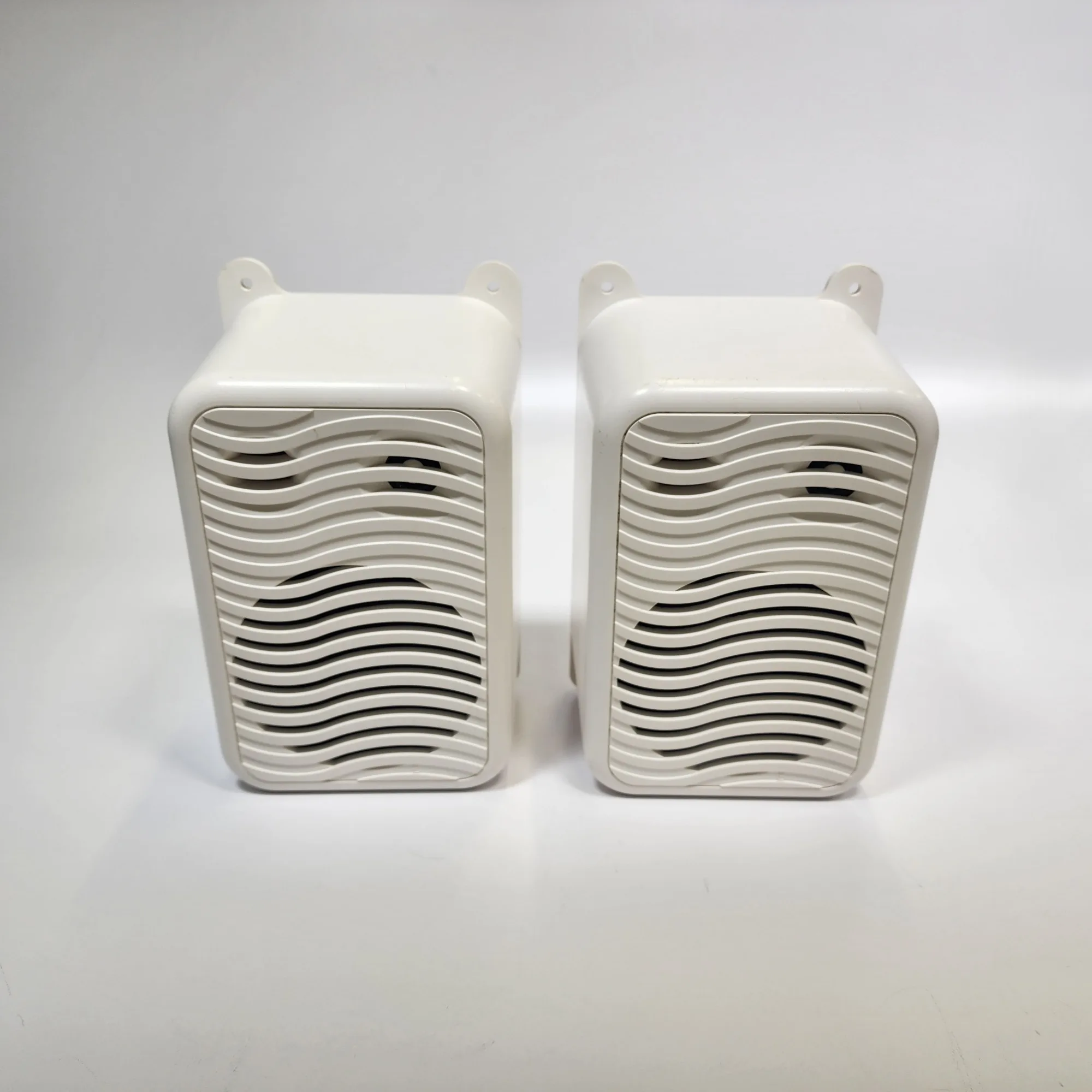 (1 Pair) PolyPlannar MA9020 2Way Gunwale Mount Box Speakers Tested