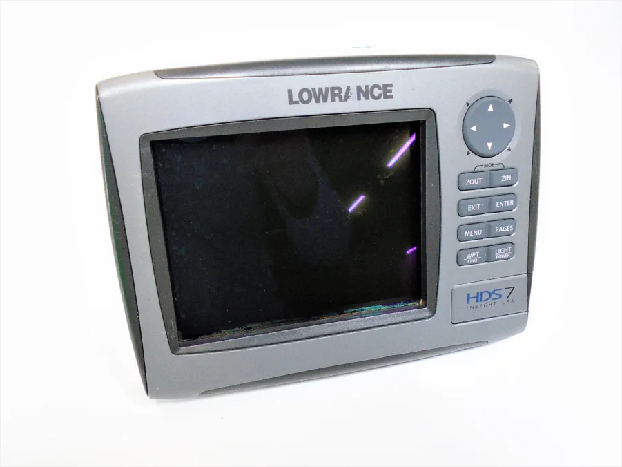 Lowrance HDS7 Fishfinder Chartplotter W/ Suncover (Tested Good) - Image 7