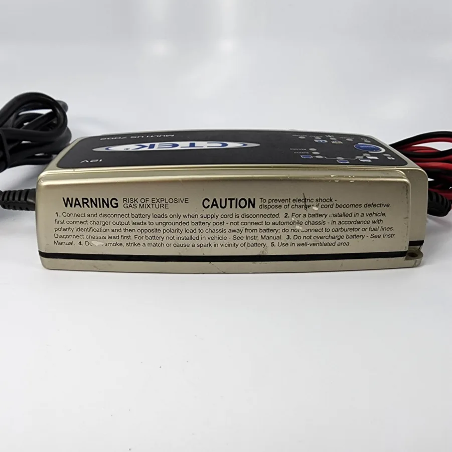 CTEK Multi US 7002 12 Volt Automatic Battery Charger / Conditioner TESTED Max Marine Electronics