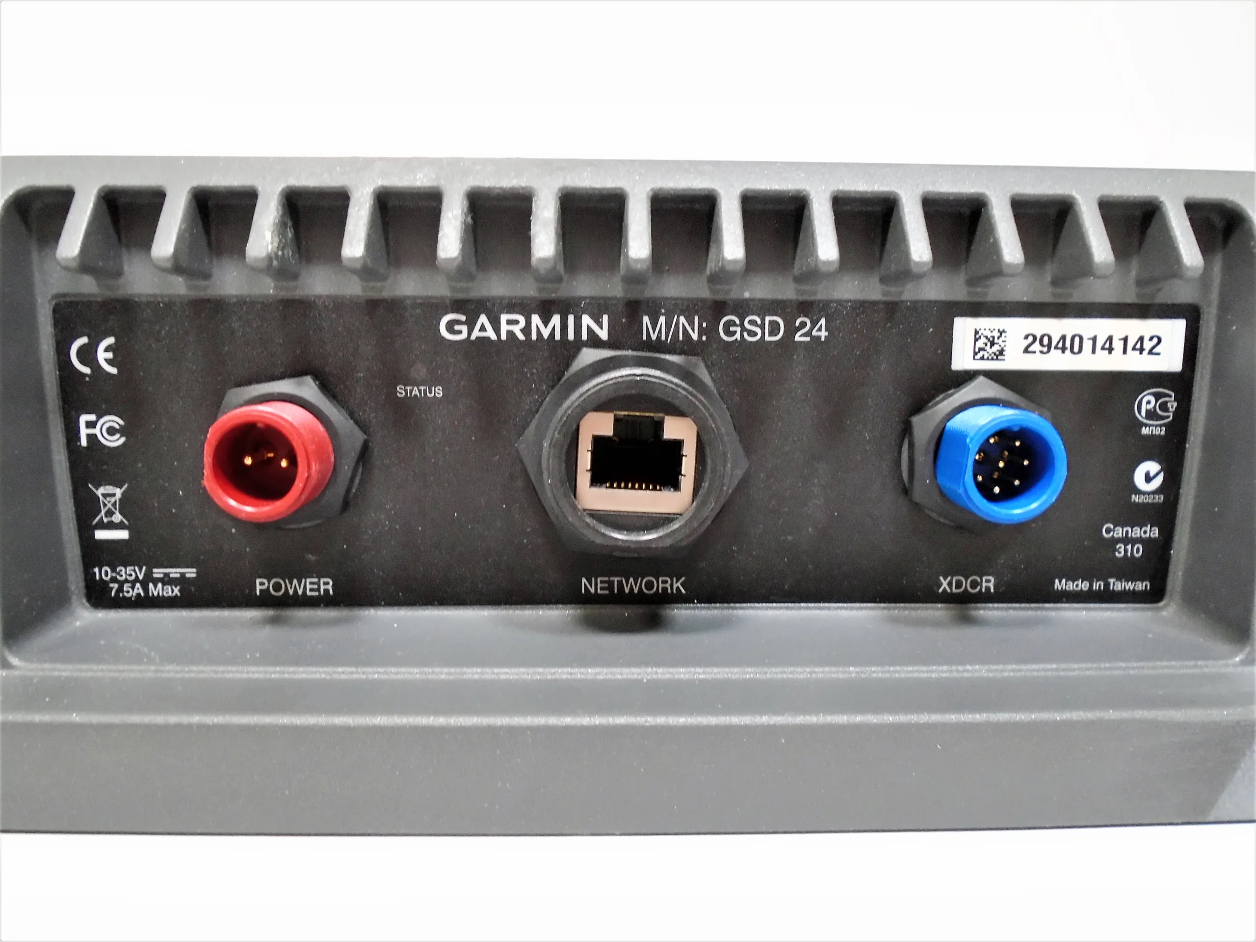 Garmin GSD24 Network Sounder Module W/ Cables Good Cond -90 Day ...