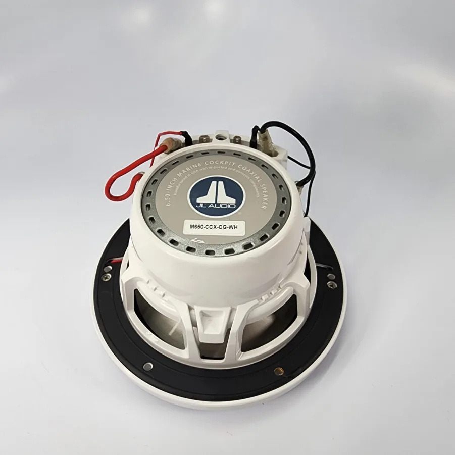 (1 Single) JL Audio M650-CCX-CG-WH 6.5" Cockpit Coax Speaker w/ Classic Grille - Image 5