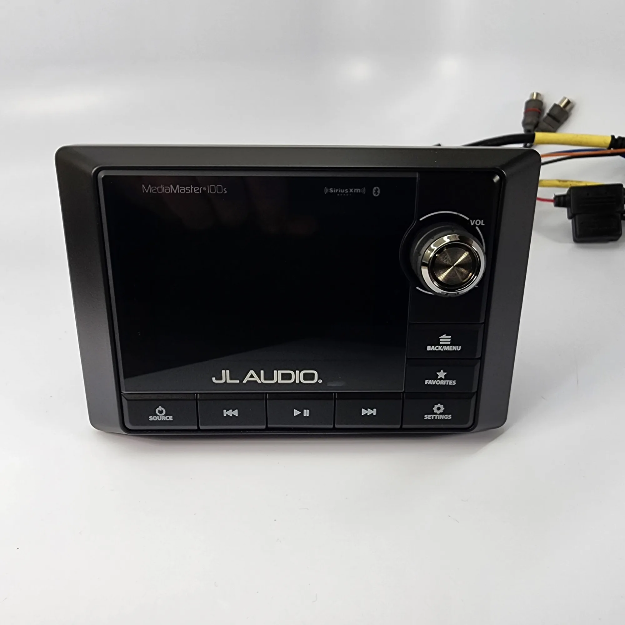 JL Audio MM100sBE MediaMaster 100s w/ Cover For Parts/AsIs *See