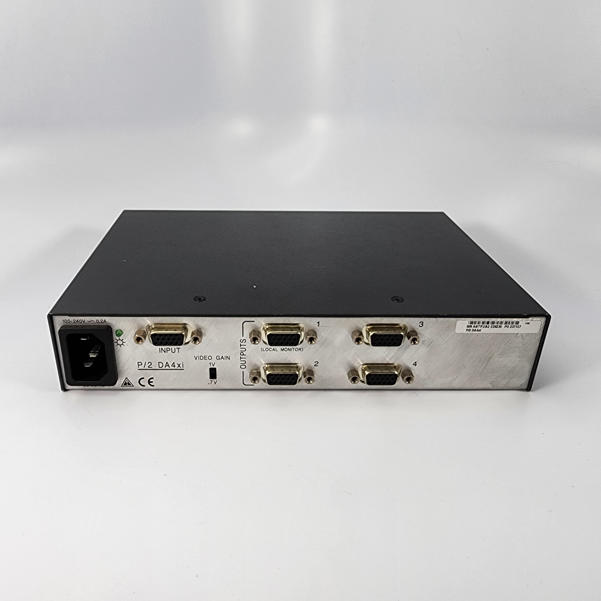 Extron P/2 DA4xi VGA Distribution Amplifier 14 Splitter 6024603