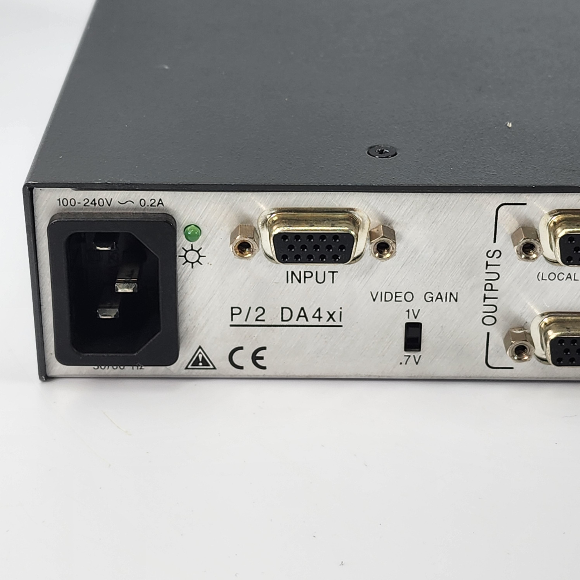 Extron P/2 DA4xi VGA Distribution Amplifier 14 Splitter 6024603