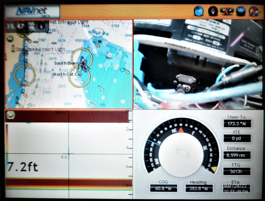 Furuno - NavNet 3D - MFD8 - 8" Display - Great Condition - Tested/Updated - Image 5