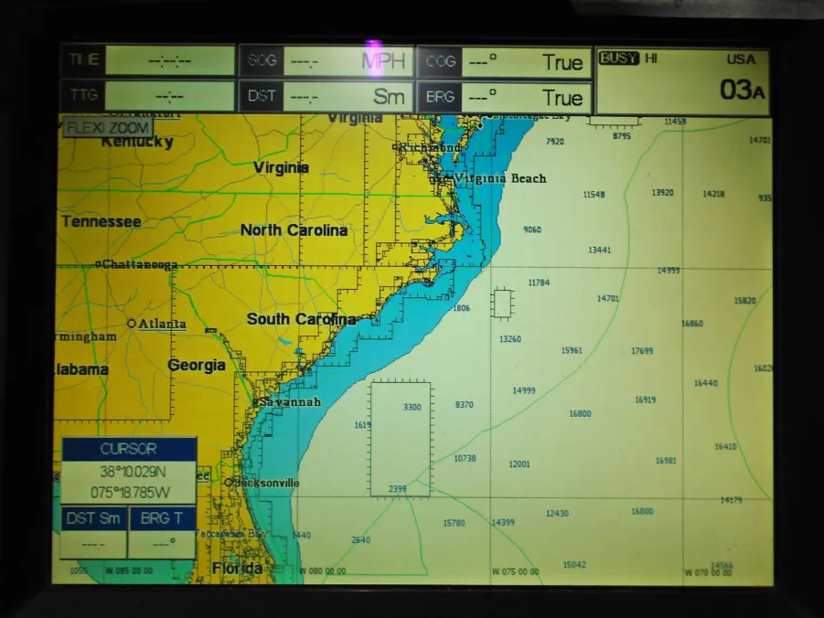 Navigation Maps Nt C-Map NT MAX C-card Format NA-M022.14 USA East Coast & Bahamas 08 Sep ...