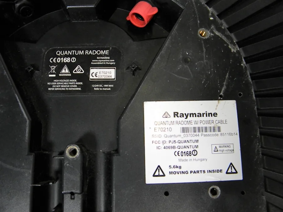 Raymarine Quantum Radome Q24C 18" Radar - AS-IS PARTS & REPAIR ONLY-NO WARRANTY - Image 6