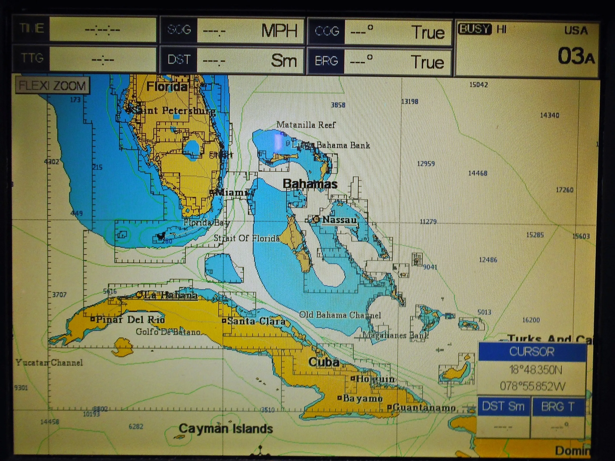 C-Map NT MAX C-card Format M-NA-M008.01 Hatteras To Tampa Incl Bahamas ...