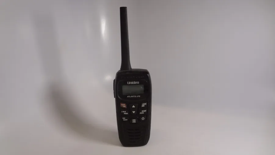 Uniden Atlantis 270 Floating Handheld Wireless Marine VHF Radio For Parts Only