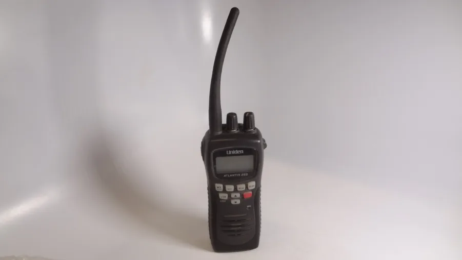 Uniden Atlantis 250 Floating Handheld Wireless Marine VHF Radio For Parts Only