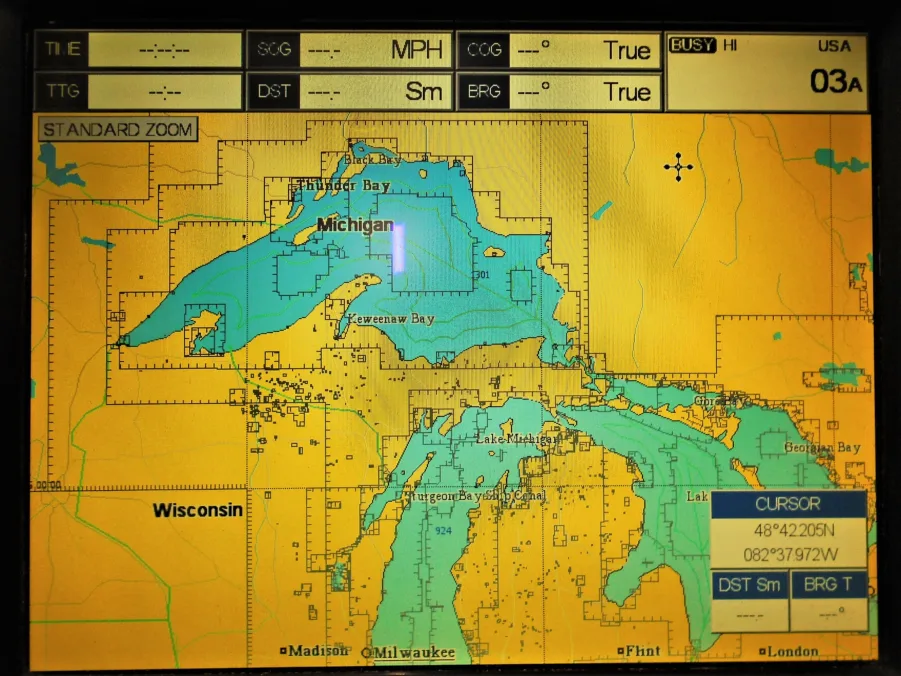 C-Map NT MAX C-card Format NA-M026.01 Great Lakes And The Maritimes 23 Mar 07 - Image 6