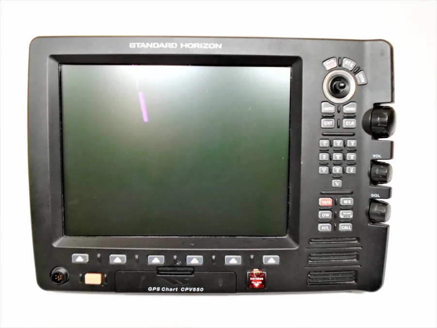 Standard Horizon CPV550 GPS Chartplotter/VHF 12in Display (NEW LCD)