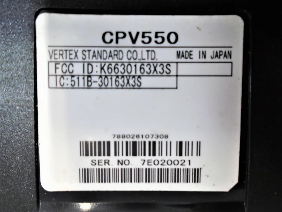 Standard Horizon CPV550 GPS Chartplotter/VHF 12in Display (NEW LCD) - Image 9