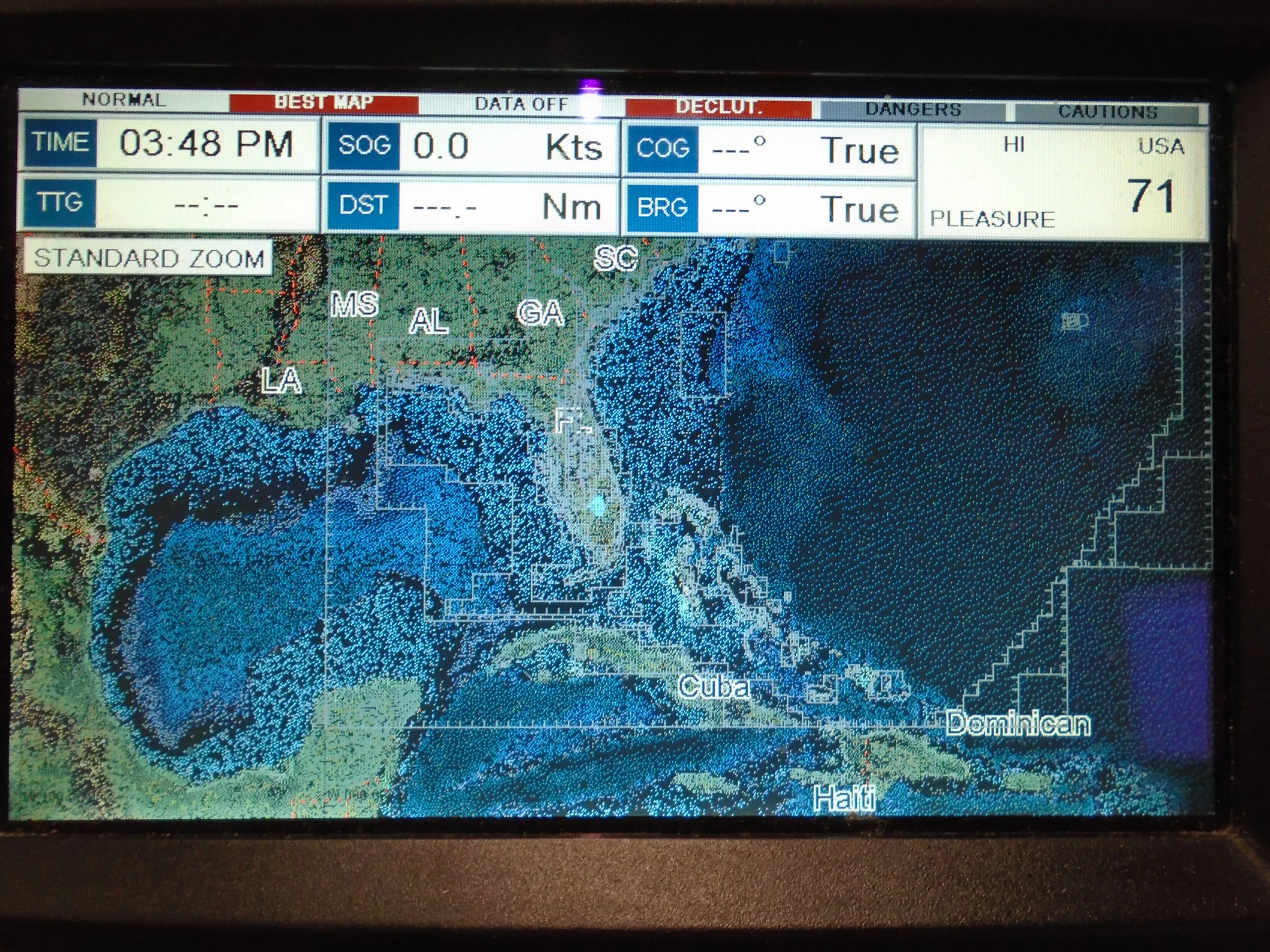 Standard Horizon CPV350 GPS Chart Chartplotter/VHF Display 90 Day