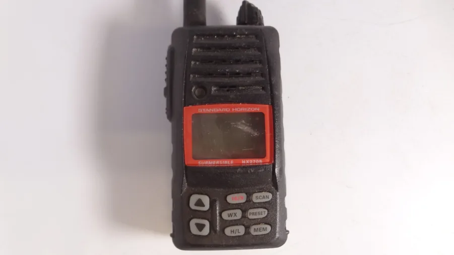 Standard Horizon HX270S Submersible Marine VHF Radio Unit For Parts Only - Image 3