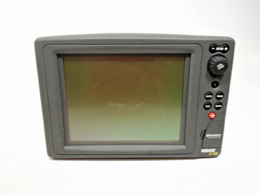 Geonav 11 Sun Navionics GPS Chart Plotter (Tested Good)