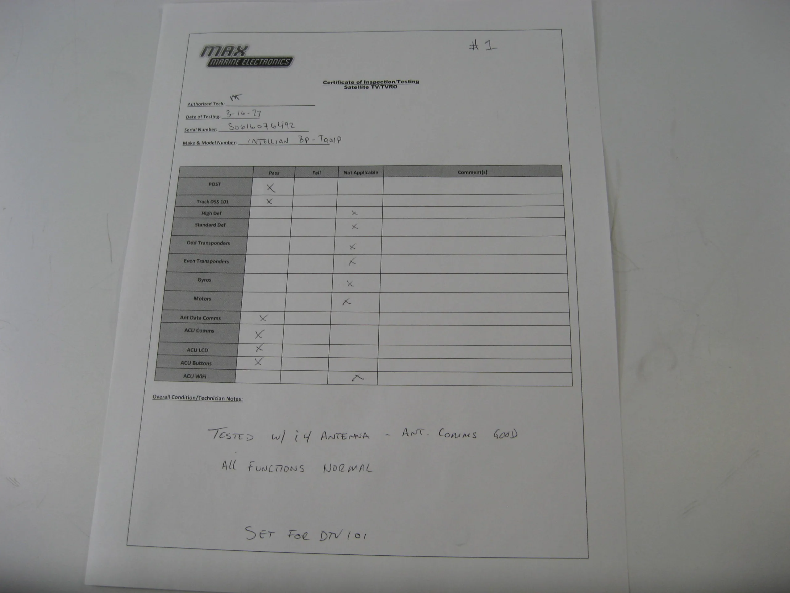 Intellian ACU BPT901P For Intellian ISeries Antennas Max Marine