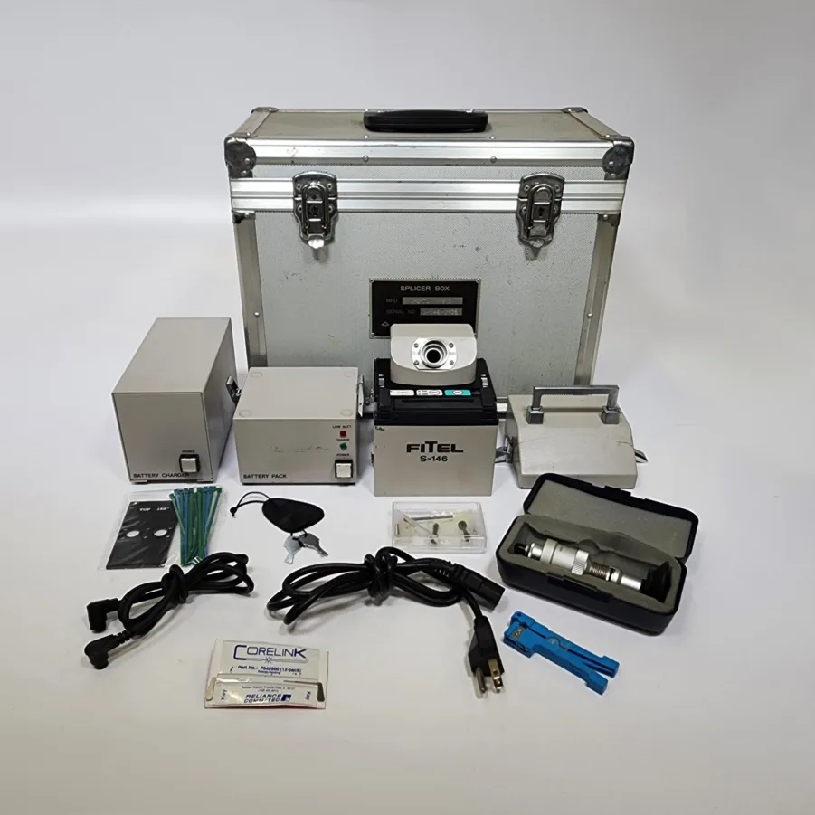 FiTel S-146 SM MM Fiber Optic Fusion Splicer ***See Description***