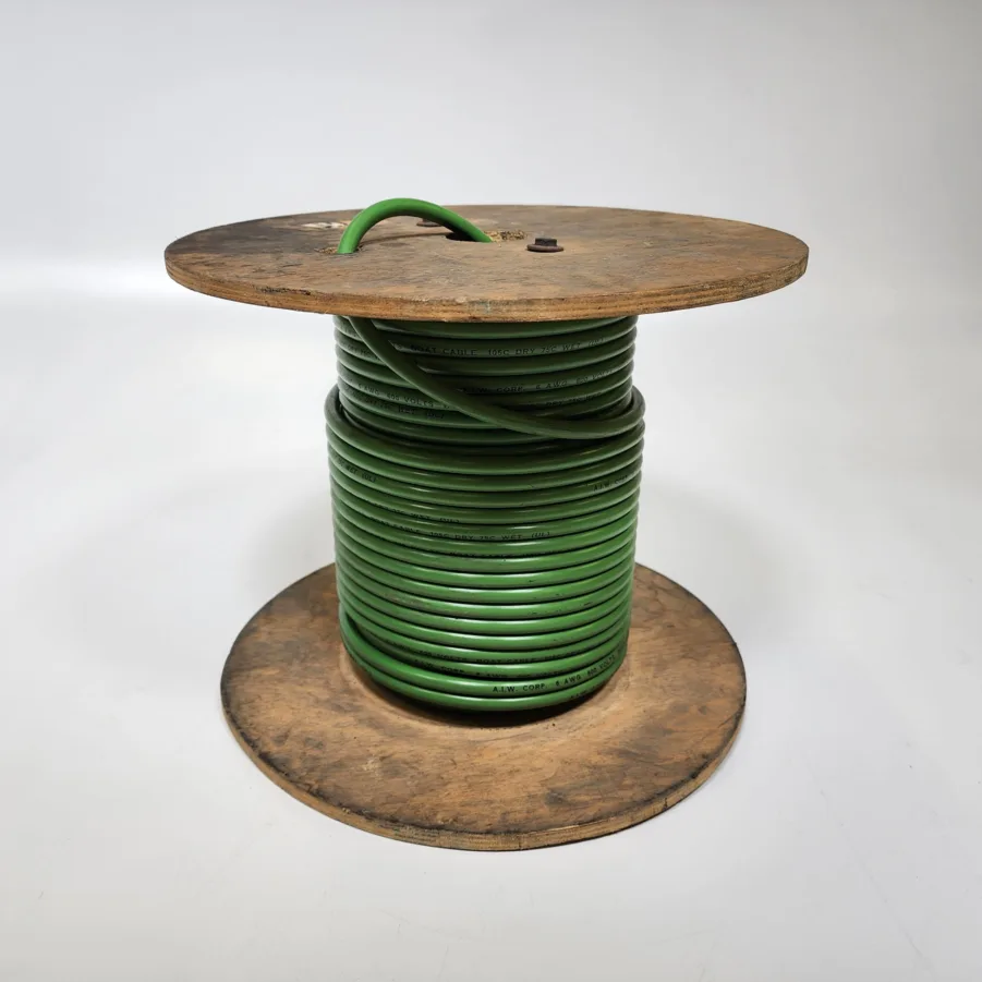 A.I.W. Corp Wire Green 6AWG 600V Tinned Copper Marine/Boat Cable - 100ft Spool - Image 4