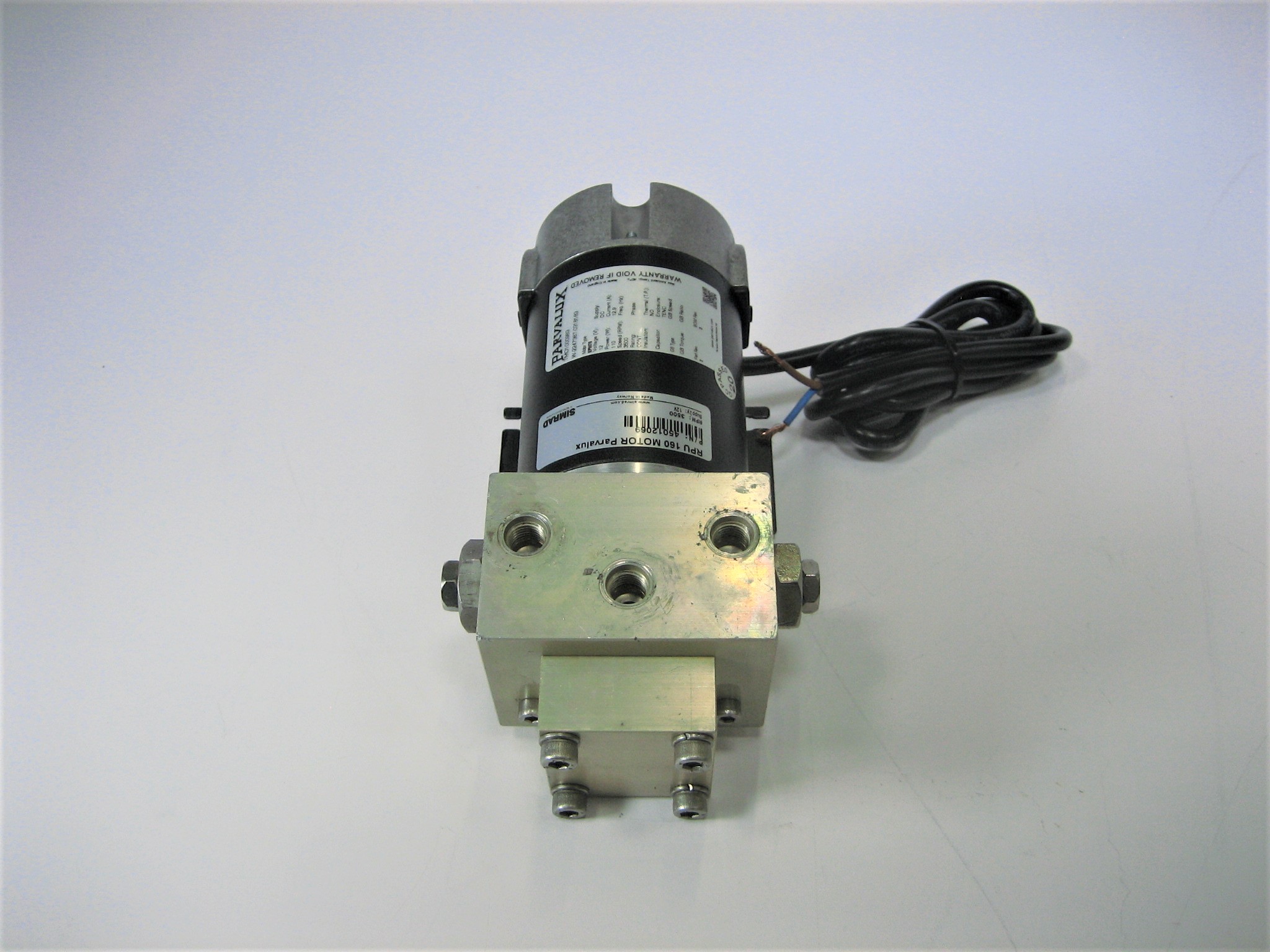 Motor Rpu Simrad-RPU160-45012069-Autopilot Reversible Pump Motor - Max Marine ...