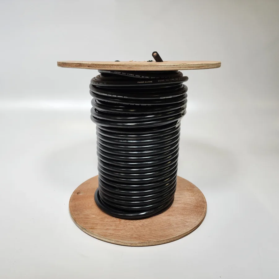 Pacer Marine 4 Gauge Battery Cable - E157097 (UL) 4AWG 600V BC-5W2 - 140ft Spool - Image 8