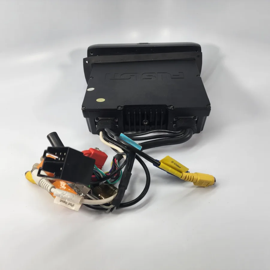 Fusion MS-AV600 Marine DVD Entertainment System iPod/AUX/AM/FM/CD/SAT with Harness - Tested/Working - Image 5