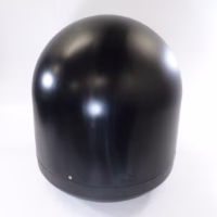 KVH Tracvision 18" Empty Satellite Dummy Dome G4 M5 Fresh Paint Matte Black