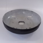 KVH Tracvision 18" Empty Satellite Dummy Dome G4 M5 Fresh Paint Matte Black - Image 5