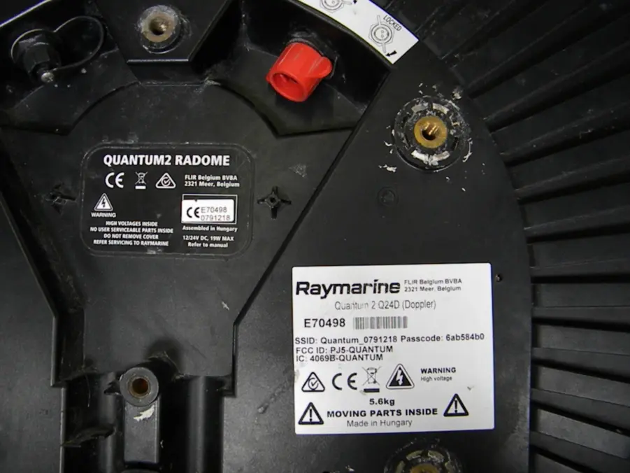 Raymarine Quantum2 Radome Q24D 18″ Radar – AS-IS PARTS & REPAIR ONLY - NO WARR. - Image 7