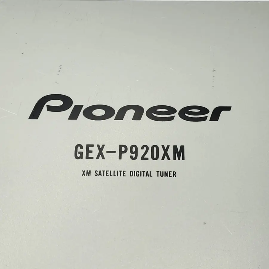 Pioneer Electronics GEX-P920XM XM Satellite Digital Tuner - Image 4