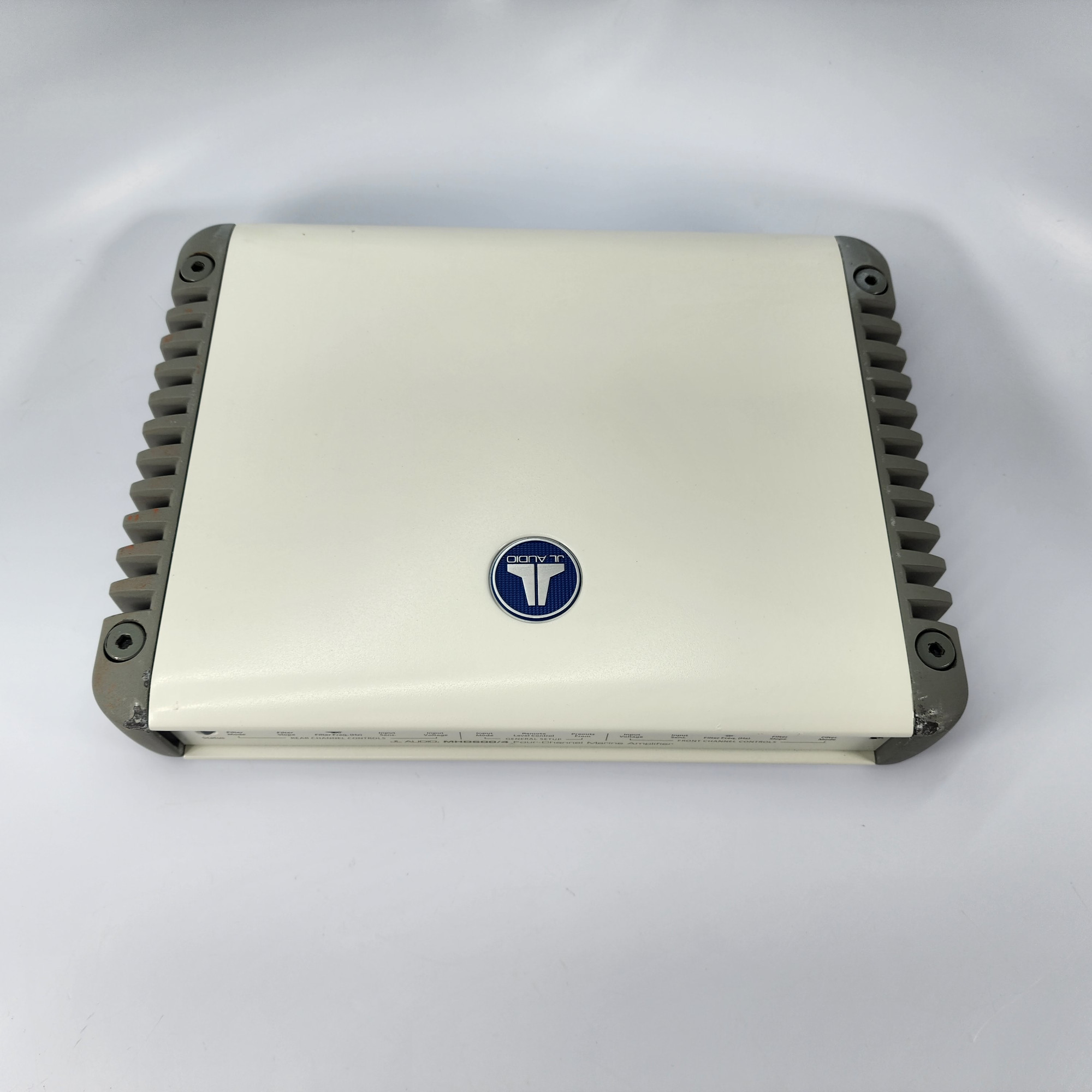 JL Audio MHD600/4 12V 4Channel ClassD FullRange Marine Amplifier FOR PARTS/NOT WORKING