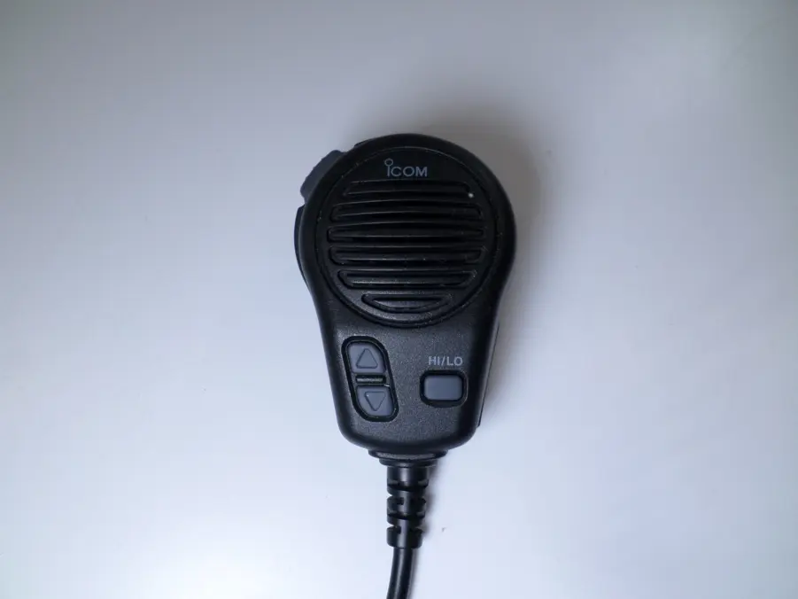 Icom IC-M424G Marine VHF Radio Transceiver Unit w/ HM-196B Mic* - Image 9
