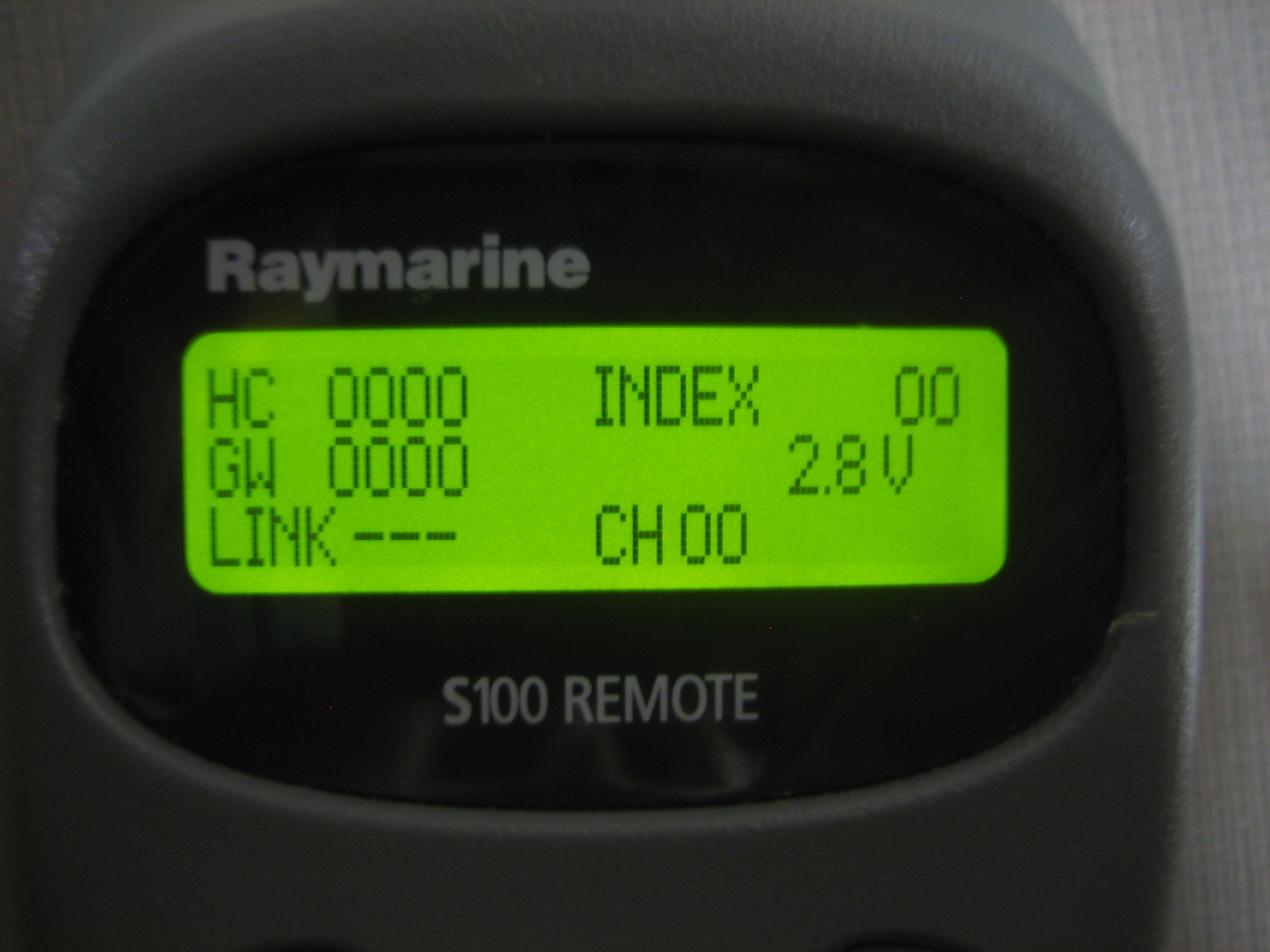 Raymarine S100 Autopilot Controller Wireless Remote A18104/90Day