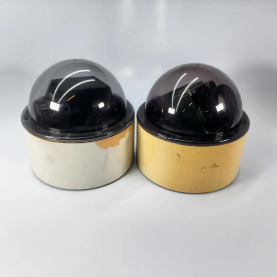 (Lot of 2) Elbex EXC93 CCTV PTZ Dome Surveillance Cameras - For Parts/Not Working