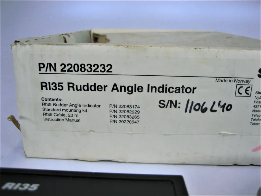Simrad/Robertson-RI35 Rudder Angle Indicator-22083232 - Image 7